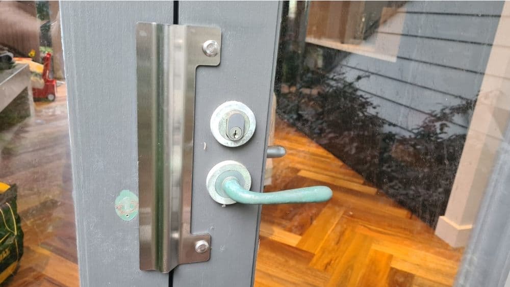 Blocker Plate Installation for House Door