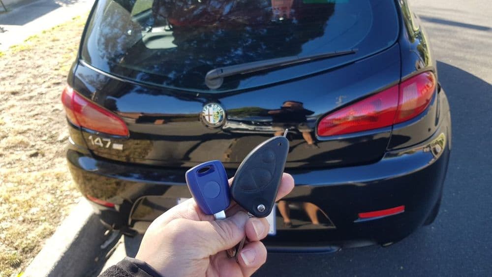 Alfa Romeo 147 Key Only car key - Image 1